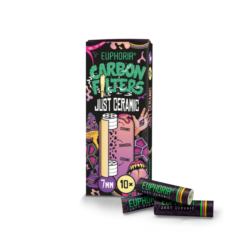 Euphoria Bare keramiske karbonfiltre - 10 stk