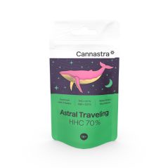 Cannastra Kwiat HHC Podróż astralna 70 %, 1 g - 100 g