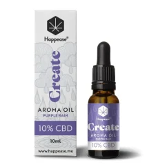 Happease Izveidojiet CBD eļļu Purple Rain, 10% CBD, 1000 mg, 10 ml