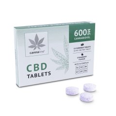 Cannaline CBD Compresse con Bcomplex, 600 mg CBD, 10 x 60 mg