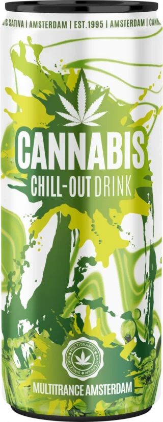 Kaņepju chillout dzēriens (250 ml) - paplāte (24 bundžas), 6000 ml