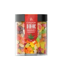 CanaPuff 10-OH-HHC Gummies Raspberry, 10 - 50 pcs