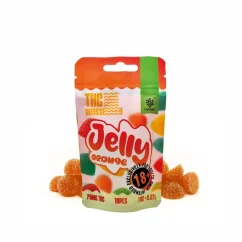 Czech CBD THC Odyssey Jelly Orange, 70 mg THC, 10 pcs