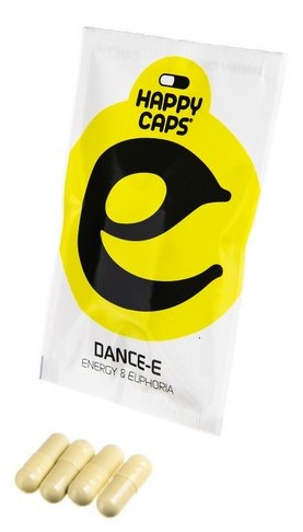Happy Caps Dance E - капсуле за енергију и еуфорију (дијететски суплемент), кутија од 10 ком