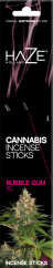 Haze Cannabis Incense Sticks Bubblegum XL - Carton (6 packs)