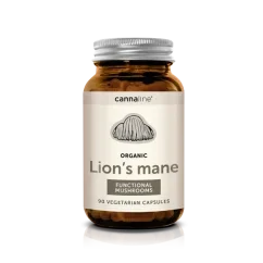 Cannaline Lions Mane Functional Mushrooms, 90 capsules
