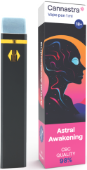 Cannastra CBC Disposable Vape Pen Astral Awakening, CBC 98 % quality, 1 ml