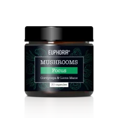 Euphoria Mushrooms Focus, 30 capsules