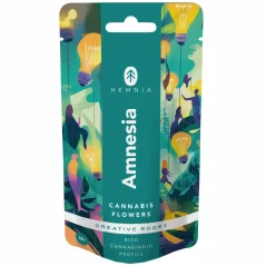 Hemnia CBD Flowers, Amnesia - Creative Boost, 1 g - 5 g
