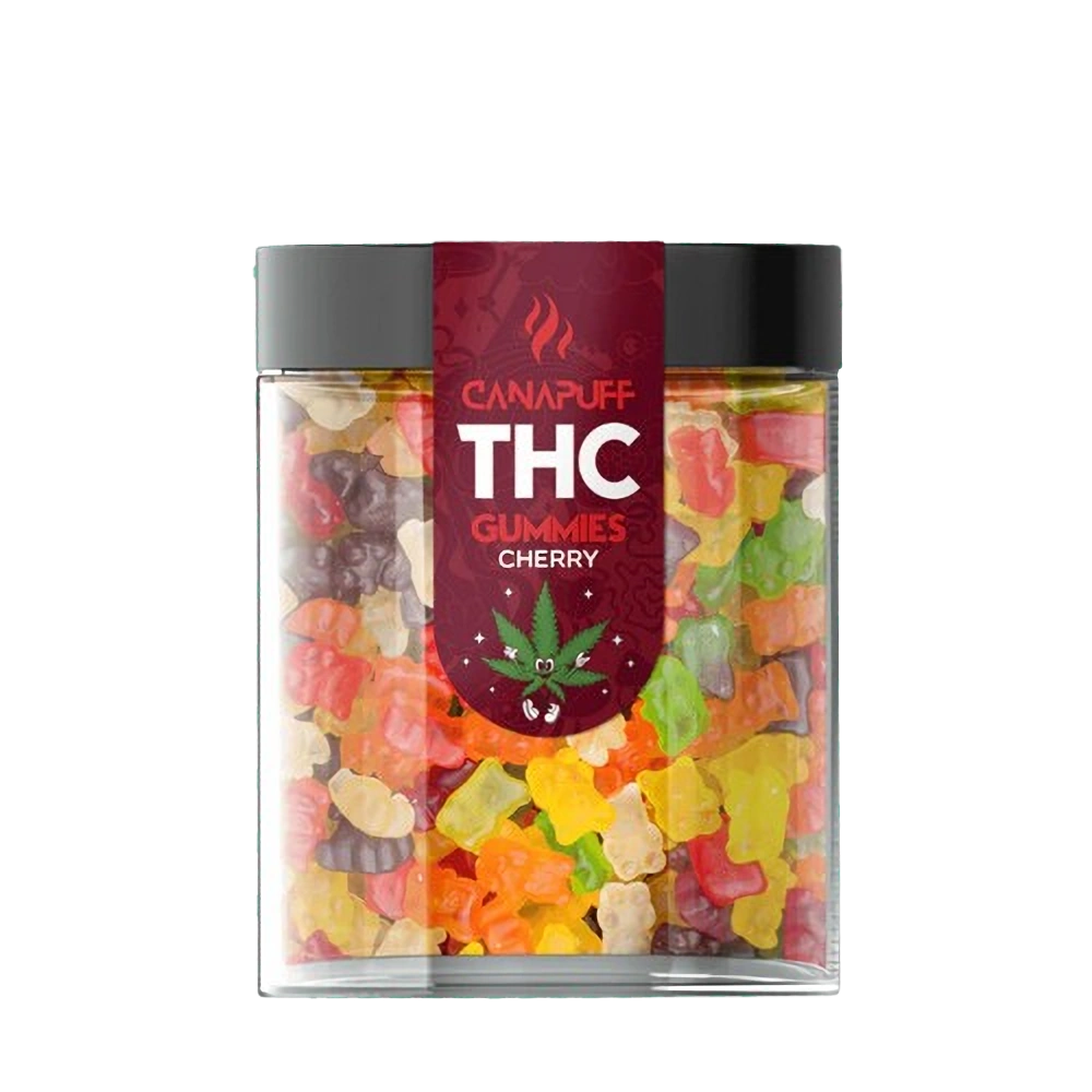 CanaPuff THC+ Gummies Cherry, THC 0 %, 10 - 50 pcs