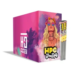 Heavens Haze HPC Pre-Rolls Display Box 24 pcs / 6 pcs Lemon Haze, 6 pcs Grizzly Kush, 6 pcs Zkittlez, 6 pcs Amnesia