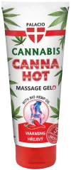 Palacio CANNABIS Massage Gel Warming Tube, 200 ml