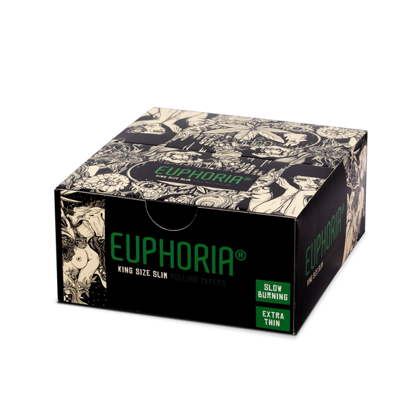 Euphoria Мистицал Роллинг Паперс Кингсизе Слим - Дисплаи Бок са 50 паковања