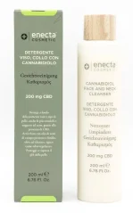 Enecta CBD Face and Neck cleanser, 200 mg CBD, 200 ml
