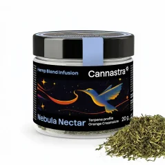 Cannastra Celestial Bliss Hemp Blend - Nebula Nectar - Pomarańczowy kremowy (20 g)