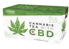 Euphoria Kaņepju tēja ar CBD, 30 g