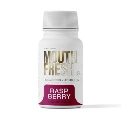 Czech CBD THC MouthFresh Raspberry, 40 mg THC, 40 ml