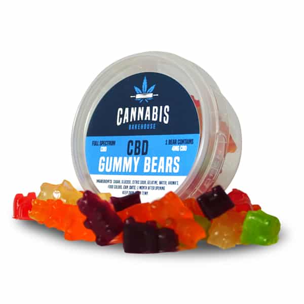 Cannabis Bakehouse CBD augļu gumijas - 22 gab x 4 mg CBD, 30 g