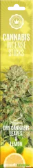 Cannabis Incense Sticks Dry Cannabis & Lemon - Carton (6 packs)