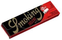 Smoking Paper Deluxe Slim King Size Rolling Papers + Filters, Display box 24 pcs