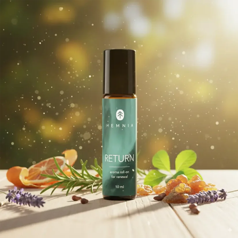 Hemnia RETURN: Aroma roll-on for renewal, 10 ml