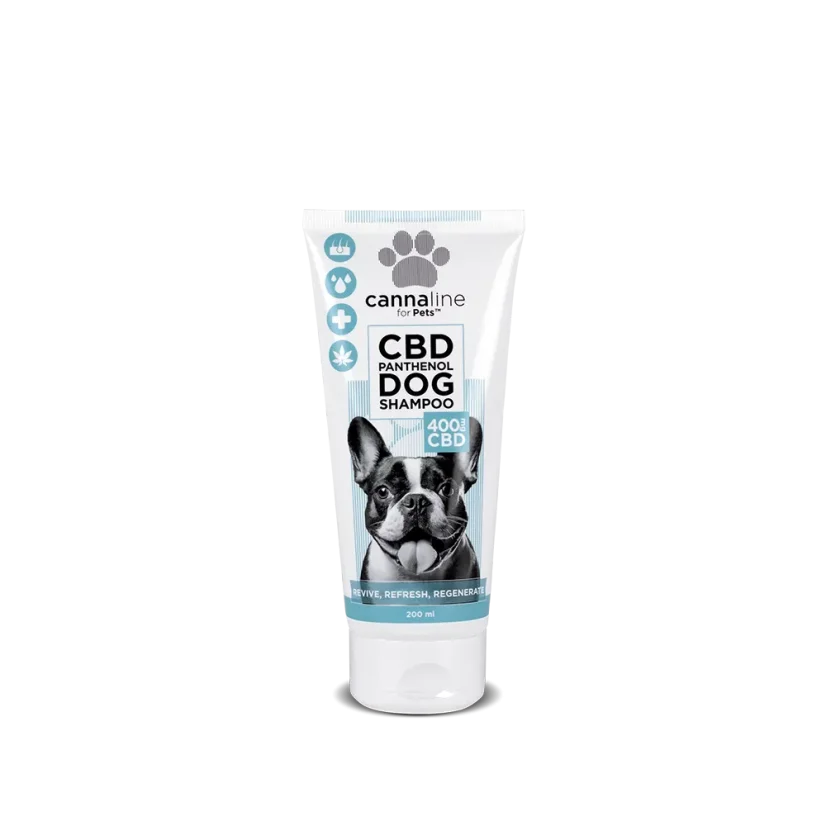 Cannaline CBD Dog Panthenol Shampoo, CBD 400 mg, 200 ml