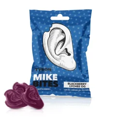 Tyson 2.0 Mike's Bites Ožolēna ličī OG kanabisa želejas konfektes, 50 g