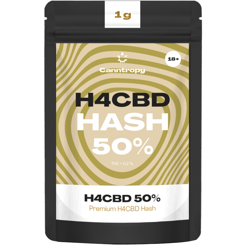 Canntropy H4CBD Hash 50 %, 1 g - 100 g