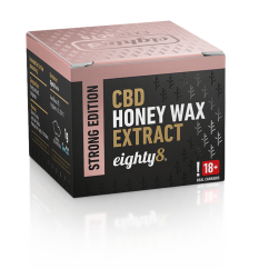 Eighty8 Honey wax Extract 69 % CBD, THC 0,2%, 1 g