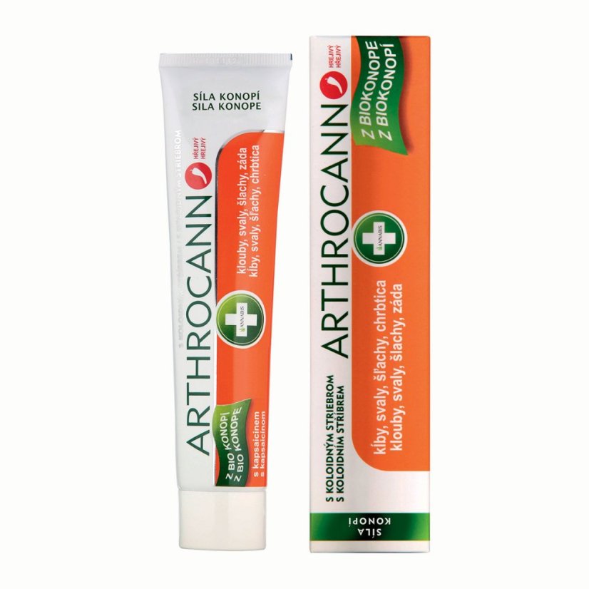 Annabis Arthrocann sildošs gels ar koloidālo sudrabu, 75 ml