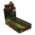 Cartine RAW Black Organic Hemp 1¼ - cartine naturali non raffinate, 50 fogli/pacchetto, 24 pacchetti/Display Box