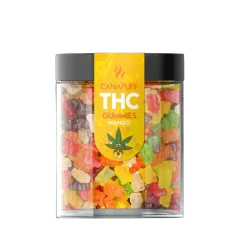 CanaPuff THC+ Gummies Mango, THC mazāk par 0%, 10 - 50 gab.