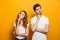 Young couple deciding which vaporizer is the best in 2024