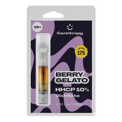 Canntropy HHCP Cartridge Berry Gelato — 10% HHCP, 85% CBD, 1 ml