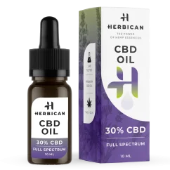 Herbican pilna spektra CBD eļļa, 30%, 10 ml