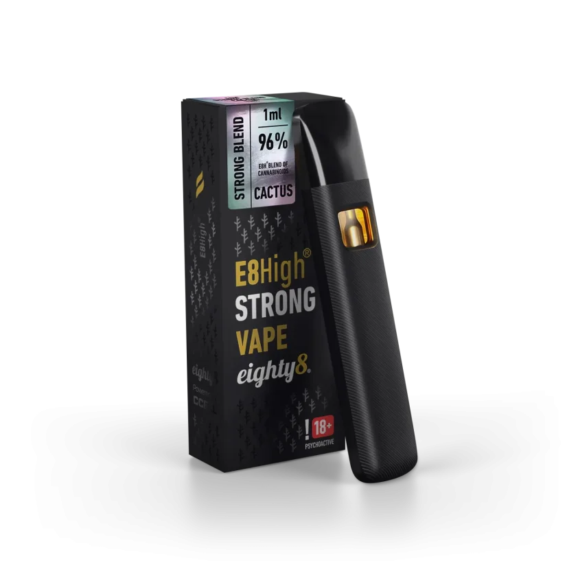 Eighty8 E8High Disposable Vape Cactus, 96 % E8High, 1 ml