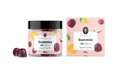 Hemnia CBD, vegāns gummies, augļu maisījums, 300 mg CBD, 30 gab x 10 mg, 80 g