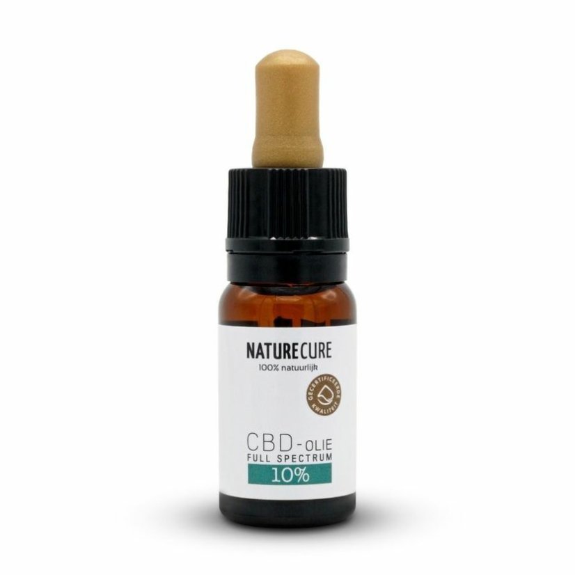 Nature Cure Pilna spektra CBD eļļa, 10%, 1000 mg, 10 ml