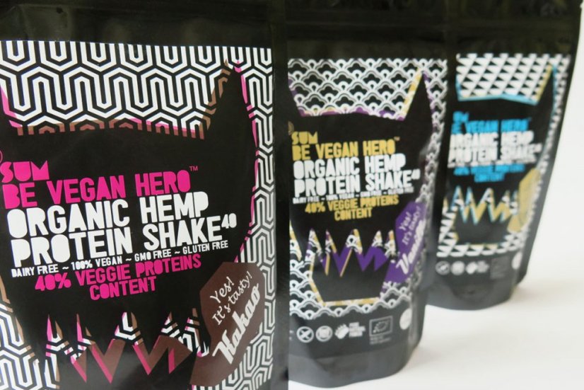SUM Kaņepju proteīna kokteilis Be Vegan Hero kakao 2500g
