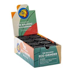 The Bulldog Black Eco Grinder - 2 parts, 24 pcs / display