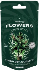 Canntropy HHCH Flower Green Crack, HHCH kvalitāte 90 %, 1 g - 100 g