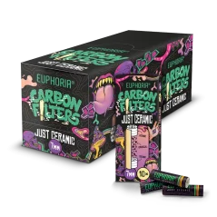 Euphoria Just Ceramic Carbon Filters - Box (30 units x 10 filters)