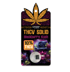 Euphoria THCV Solid Blackberry Kush 1 g, THCV 10 %