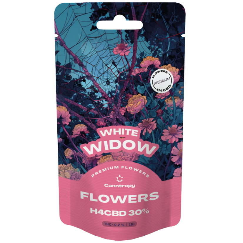 Canntropy H4CBD flower White Widow 30%, 1 g - 100 g
