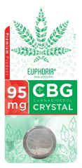 Euphoria Pure CBG Crystal 95%, 95 mg