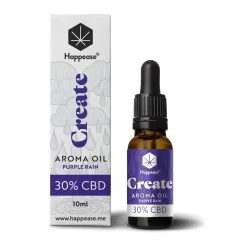 Happease Izveidojiet CBD eļļu Purple Rain, 30% CBD, 3000 mg, 10 ml