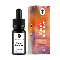 Hemnia Menobalance – Pilna spektra CBD eļļa 10 %, 1000 mg, 10 ml