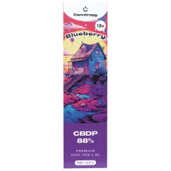 Canntropy CBDP Vape Pen Blueberry, CBDP 88% kvalitet, 1 ml