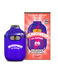 Delta Munchies 10-OH-HHC/10-OH-HHCP Lil Ripper Vape Pen Peachy Dreams, 2 g