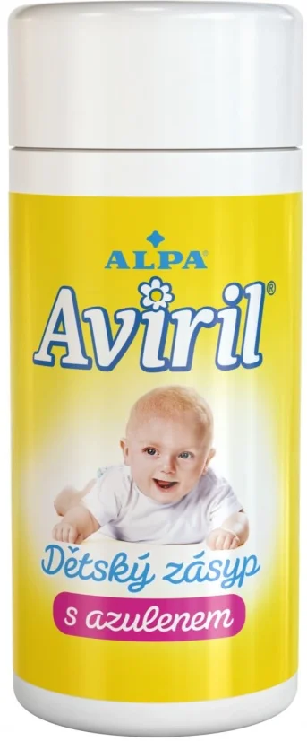 Alpa Aviril bērnu pulveris ar azulēnu 100 g, 10 gab iepakojums, 1000 g